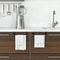 Stainless Steel Over Door Towel Rack SpaceSaving Hanging Towel Bar for Bathroom Kitchen