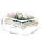 Adjustable Kitchen Plate Storage Box With Drainboard Over Sink Tableware Drying Rack Organizer 3