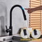 Touch Sensor Black Kitchen Mixer Tap PullOut Sprayer Faucet With Sensitive Touch Control 1