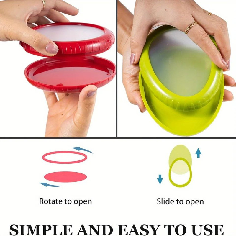 Silicone Fruit Storage Box Avocado Save  Onion Storage Holder For Tomato Garlic Reusable Airtight F 4
