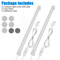 USB LED Light Lamp Kit For Kitchen Under Cabinet Closet Shelf Magnetic StickOn Lighting Strip Bar F 8