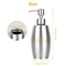 Stainless Steel Hand Soap Dispenser For Kitchen Sink Bathroom Lotion Liquid Pump Bottle 4