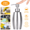 Stainless Steel Hand Soap Dispenser For Kitchen Sink Bathroom Lotion Liquid Pump Bottle 0