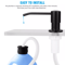 Stainless Steel Sink Soap Dispenser With Tube Kit Kitchen Liquid Pump Bottle System Quick Install N 2