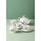Butterfly Meadow Tea Set for 2 – Elegant White Floral Porcelain Tea Service