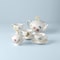 Butterfly Meadow Tea Set for 2 – Elegant White Floral Porcelain Tea Service