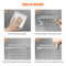 Stainless Steel Sink Caddy With Suction Cups Sponge Holder  Soap Storage Drain Rack Organizer 4