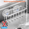Stainless Steel Sink Caddy With Suction Cups Sponge Holder  Soap Storage Drain Rack Organizer 2