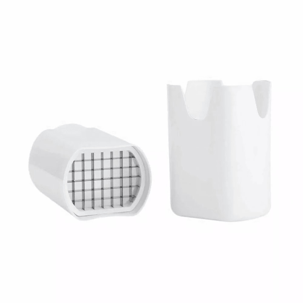 One Step New Kitchen French Fry Cutter Potato Vegetable Fruit Slicer Tools For Effortless Slicing A 8