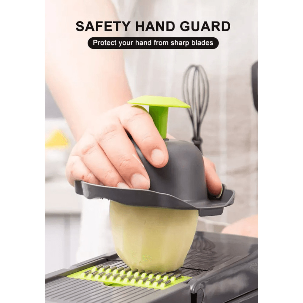 Vegetable Fruit Chopper And Cutter Onion Veggie Dicer Slicer Kitchen Set With Stainless Steel Blade 6