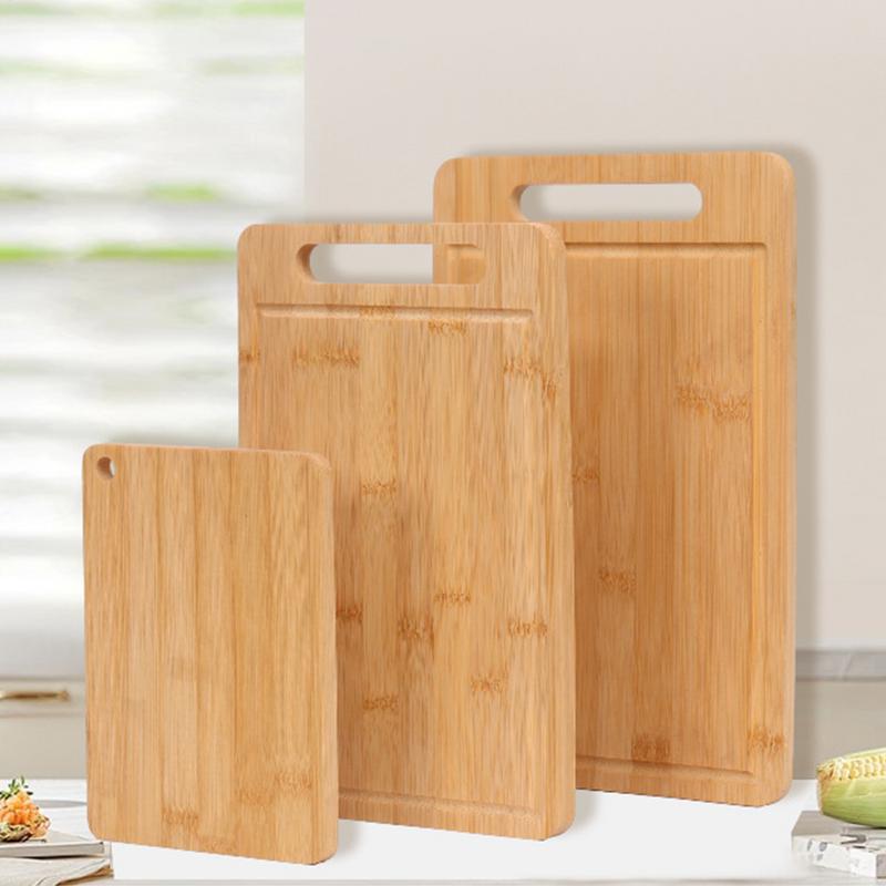 Premium Wooden Chopping Board DoubleSided Thick Cutting  Serving Board For Kitchen 0