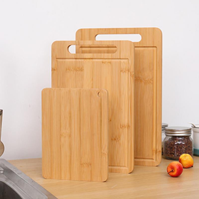Premium Wooden Chopping Board DoubleSided Thick Cutting  Serving Board For Kitchen 1