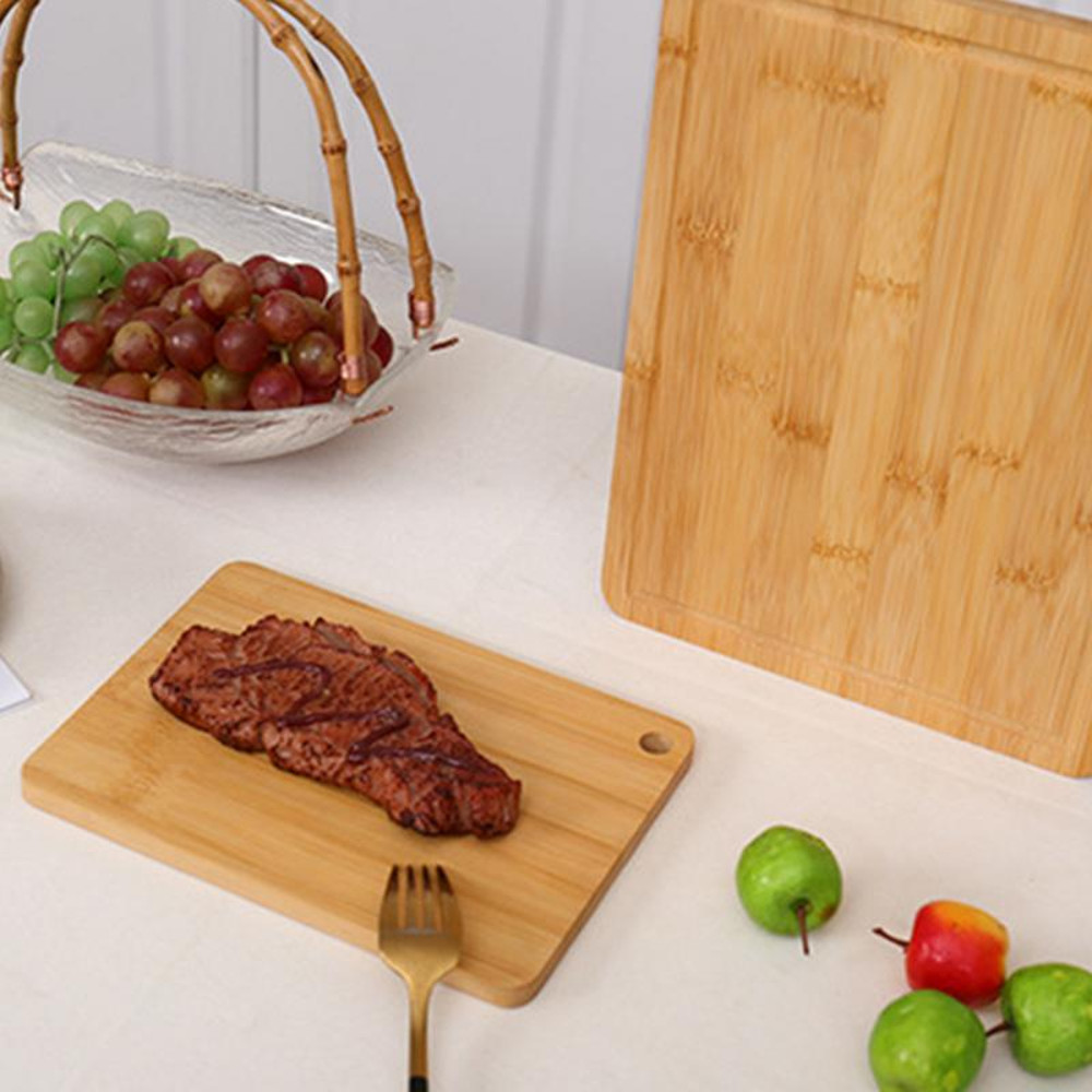 Premium Wooden Chopping Board DoubleSided Thick Cutting  Serving Board For Kitchen 2