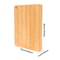 Premium Wooden Chopping Board DoubleSided Thick Cutting Serving Board For Kitchen 5