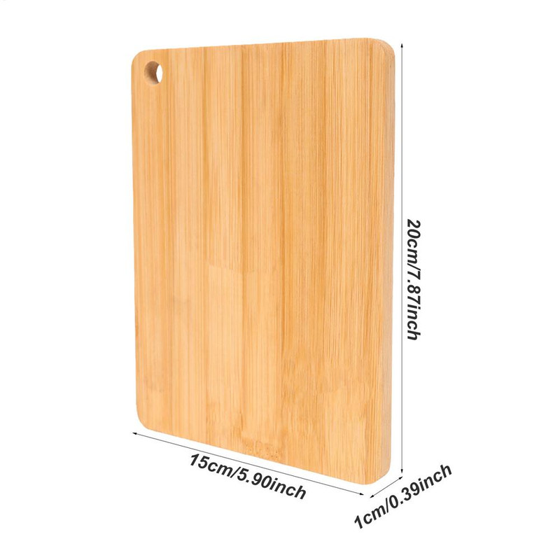Premium Wooden Chopping Board DoubleSided Thick Cutting  Serving Board For Kitchen 5