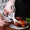 Stainless Steel Kitchen Scissors, Heavy-Duty Household Bone Scissors, Chicken Wing & Fish Chopper with Bottle Opener