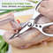 Multifunctional Kitchen Scissors, Heavy-Duty Stainless Steel Cooking Shears for Fish, Meat, Chicken & More