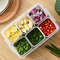 MultiPurpose Refrigerator Food Drain FreshKeeping Box Kitchen Organizer For Ginger Garlic Onion And 2