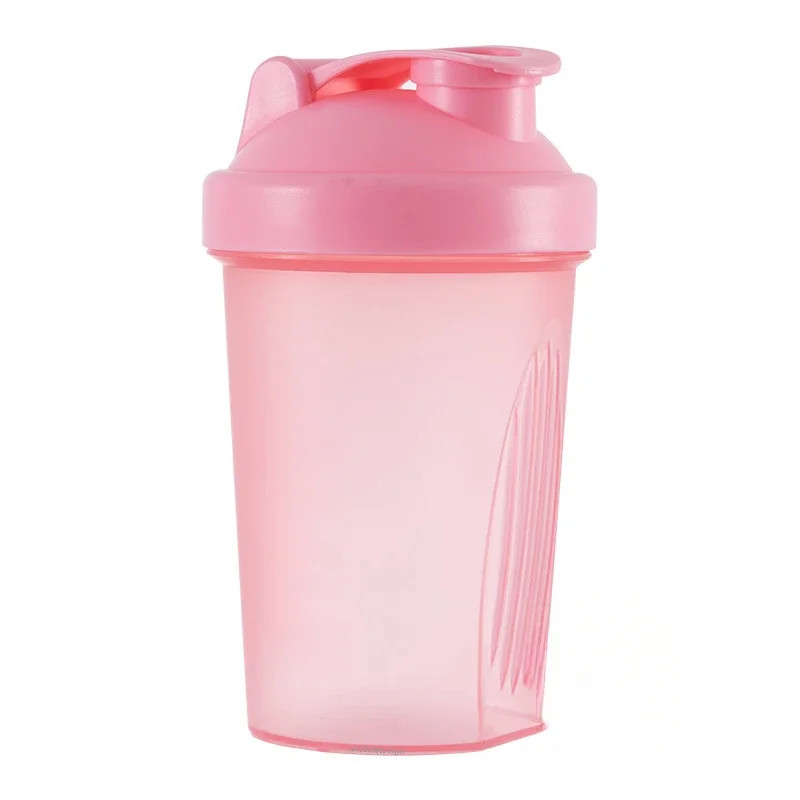 BPA Free Shaker Bottle with Stainless Steel Ball Leakproof Protein Shaker for Gym,Workout & Sports Mixes Powder Smoothly