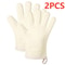 Premium Silicone Oven Mitts, Heat Resistant Cotton Lined Cooking Gloves, Waterproof & Non-Slip for BBQ, Grilling, Baking
