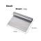 Premium Stainless Steel Dough Cutter Scraper MultiFunction Kitchen Tool For Dough Pizza Vegetables 4