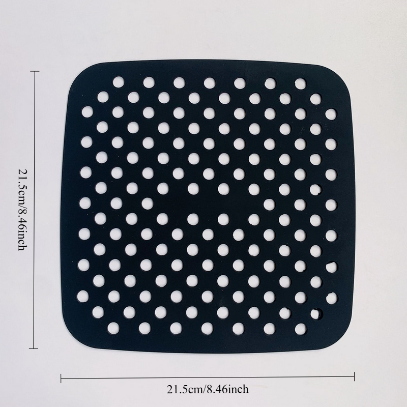 Reusable Air Fryer Liners for 5QT or Bigger, Easy Clean, Dishwasher Safe Non-Stick Parchment Paper Replacer