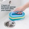 Magic Handle Sponge Household Cleaning Brush Easy Cleaning Tool For Kitchen Bathroom Toilet Walls
