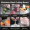Stainless Steel Cutting Board Set Food Contact Safe Boards For Vegetable Meat Bread Slicing Easy C 3