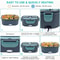 Electric Lunch Box, Portable Food Warmer, Leak Proof Heating Container for Car, Home, Office Use, Meal Prep Solution