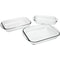 Glass Baking Dish Set Tempered Oven Safe Bakeware Microwave And Dishwasher Safe Durable Casserole D 0
