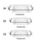 Glass Baking Dish Set Tempered Oven Safe Bakeware Microwave And Dishwasher Safe Durable Casserole D 2