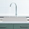Silicone Sink Baffle, Non-Slip Kitchen Splash Guard, Water Barrier for Washing Dishes and Vegetables, Household Adhesive