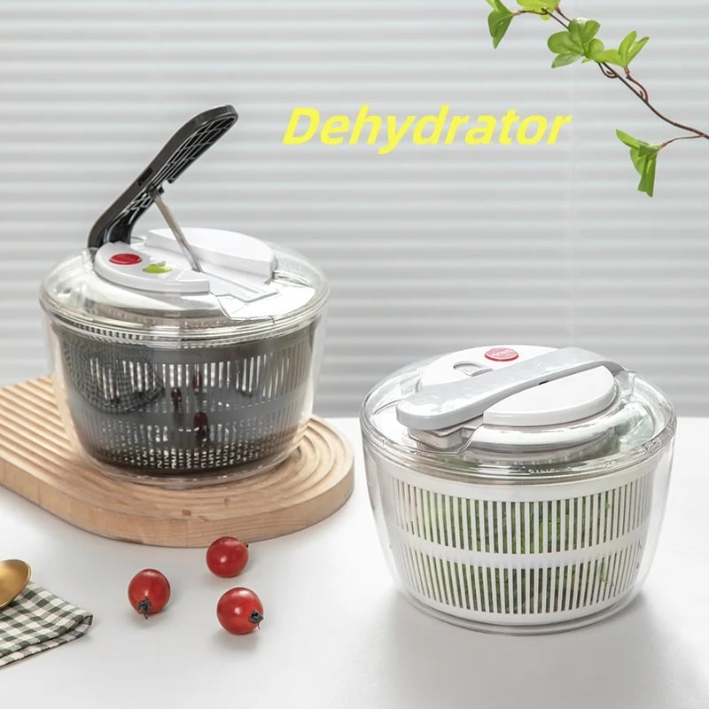 Multifunctional Vegetables Salad Spinner Lettuce Leaf Washer Vegetable Dehydrator Salad Dryer Mixe 1