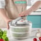 Multifunctional Vegetables Salad Spinner Lettuce Leaf Washer Vegetable Dehydrator Salad Dryer Mixe 3