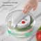 Multifunctional Vegetables Salad Spinner Lettuce Leaf Washer Vegetable Dehydrator Salad Dryer Mixe 4