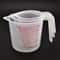 Baking Liquid Measuring Cups PVC Scale Cup Plastic Measuring Volume Beaker Kitchen Baking Tools 0