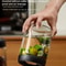 Multi Capacity Coffee Pot With Black Lid Manual Vacuum Sealed Storage Jar MoistureProof Glass Teapo