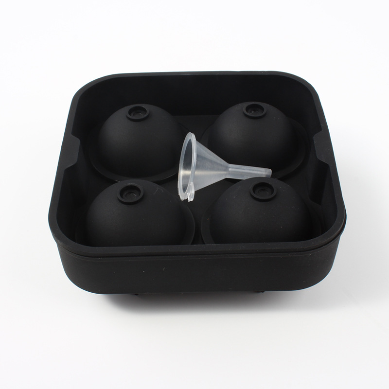 Silicone Ice Ball Maker Large Ice Sphere Mold High Balls Ice Shape Tray Whiskey Cocktail Bar Tools 6