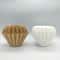 Kraft Paper Coffee Filter Cups Bowl Shape Origami Hand Brewed Drip Corrugated Disposable Cup For Po 7