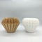 Kraft Paper Coffee Filter Cups Bowl Shape Origami Hand Brewed Drip Corrugated Disposable Cup For Po 7