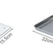 Stainless Steel Baking Pan Tray with Wire Rack, Cake Baking BBQ Pan Tray Plate for Oven, Brownie Rack, Cooking, Roasting