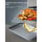 Stainless Steel Baking Pan Tray with Wire Rack, Cake Baking BBQ Pan Tray Plate for Oven, Brownie Rack, Cooking, Roasting