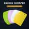 Polychrome Plastic Scraper Cake Cream Scraper Dough Cutting Knife Kitchen DIY Tools Baking Tools 1