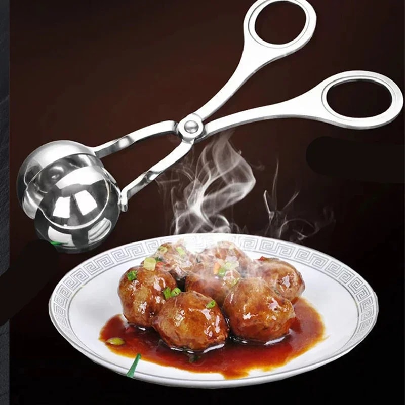 Stainless Steel Meatball Maker Fruit Rice And Vegetable Roll Mould Fried Meatball Ricemeat Dumpling