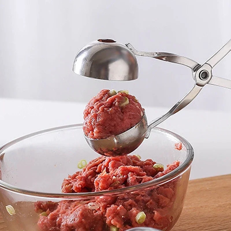 Stainless Steel Meatball Maker Fruit Rice And Vegetable Roll Mould Fried Meatball Ricemeat Dumpling