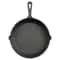 Cast Iron Skillet Heat Distribution Versatile Cooking Nonstick Surface Campfire Safe Easy Drain Pou 2