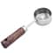Stainless Steel Measuring Spoon With Wood Handle Tablespoon Coffee Scoop Sugar Powder Coffee Bean M 6