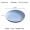 Nordic Wheat Straw Plate Large Plastic Bone Spitting Plate Dry Fruit Plate Fruit Vegetable Tablewa 4