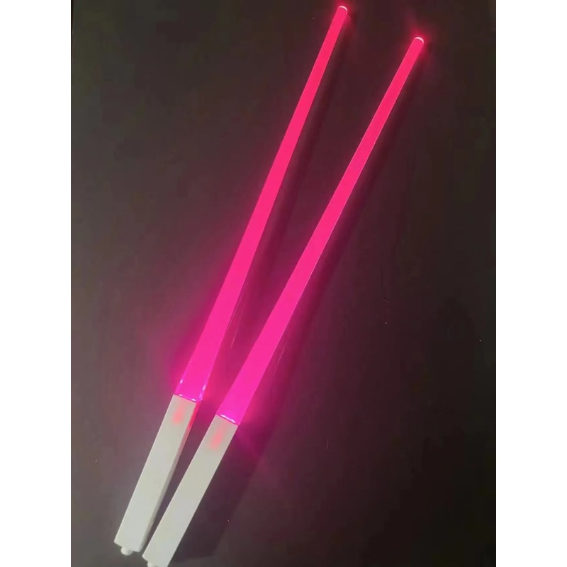 LED Luminous Chopsticks Light Up Dinning Party Tableware Multicolor Kitchen Accessories LED Stick K