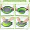 Round Folding Drain Basket Fruit Vegetable Washing Basket Foldable Strainer Colander Collapsible Dr